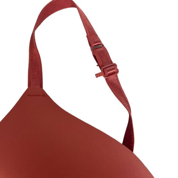 Push-Up T-Shirt Bra Adjustable Straps Coral Padded Size 34B Women’s Intimates Sm - Picture 4 of 7